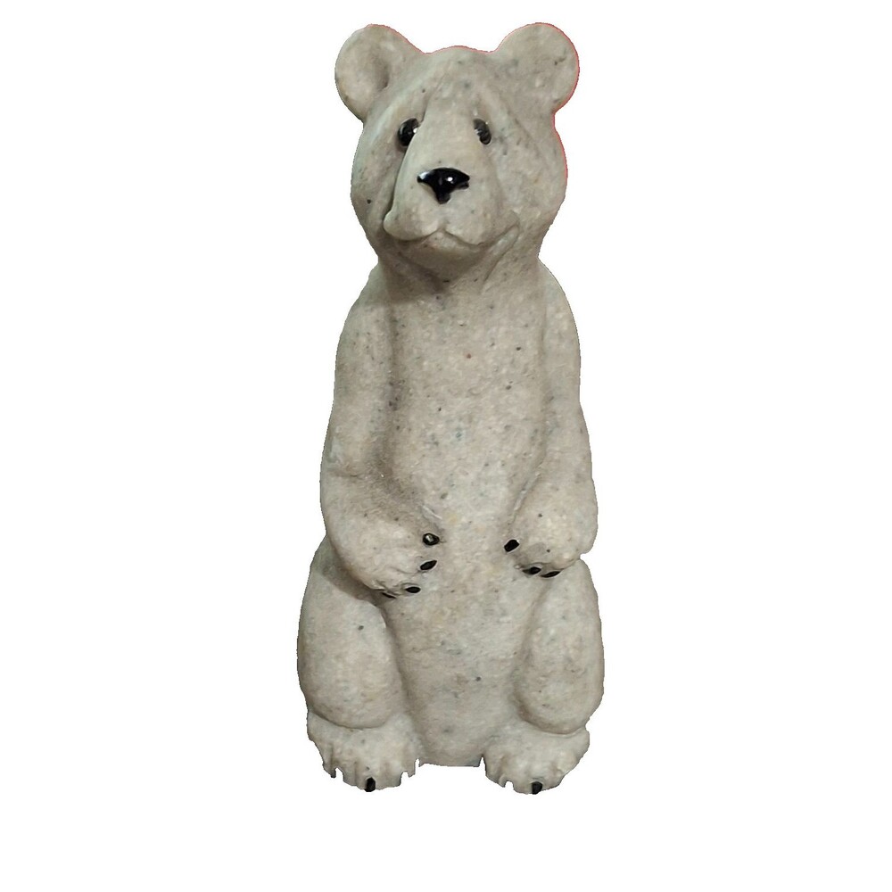 VTG Quarry Critters Barney Bear Retired by Second Nature Design 3.5" Tall 2000